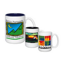 15 oz. FULL COLOR El Grande White Mug